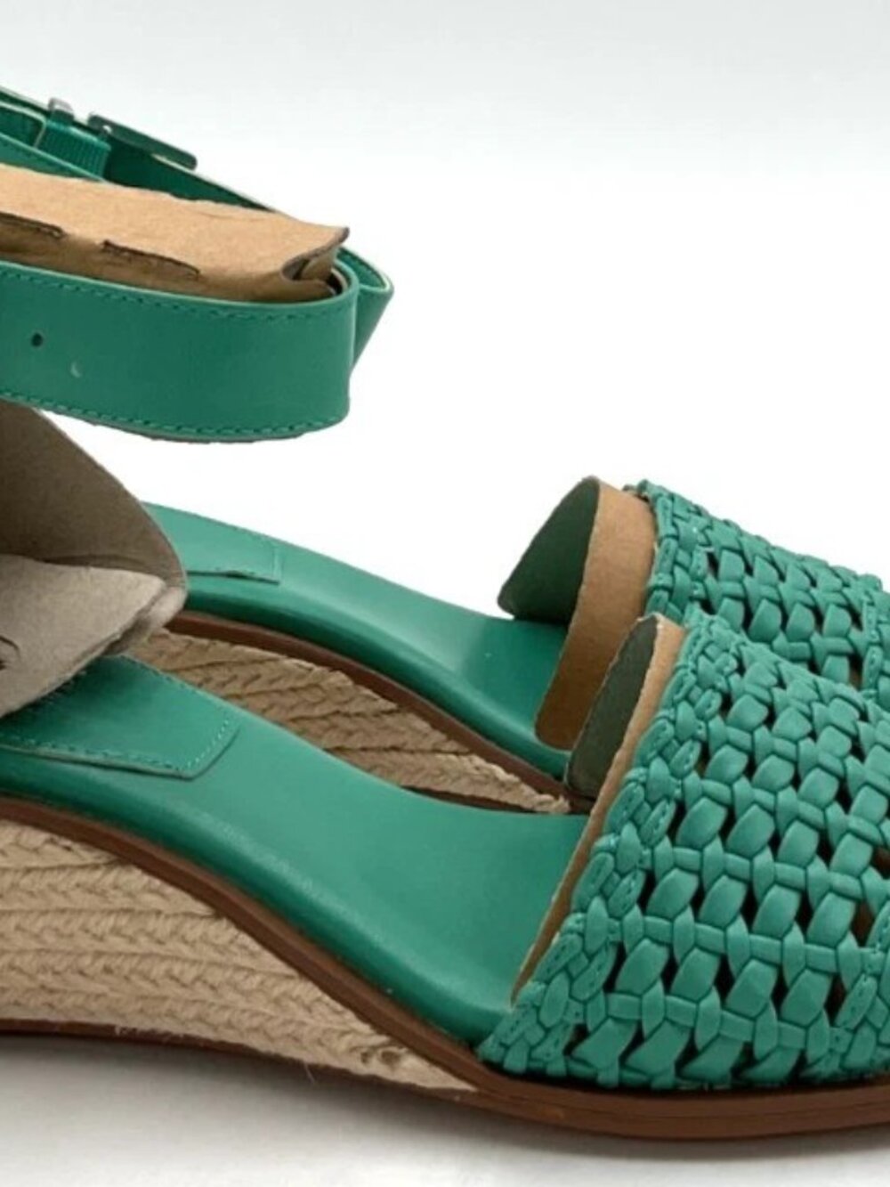 Vince Camuto Bretandi Women's Size 7.5 Ocean Espadrille Wedge Heel Sandals NIB - Picture 5 of 6